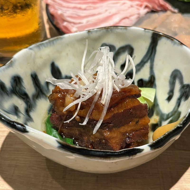 こだわりの豚角煮(居酒屋BOKU-BOKU)