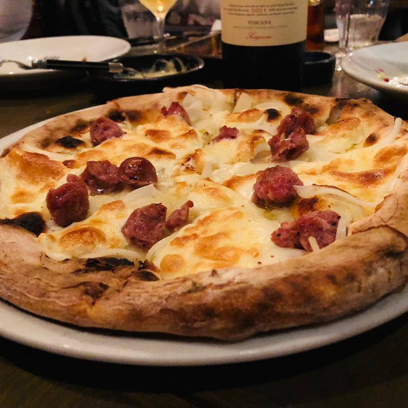 ピッツァ ビアンカ サルシッチャ(Sante （サンテ）)