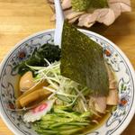 冷たいラーメン 醤油