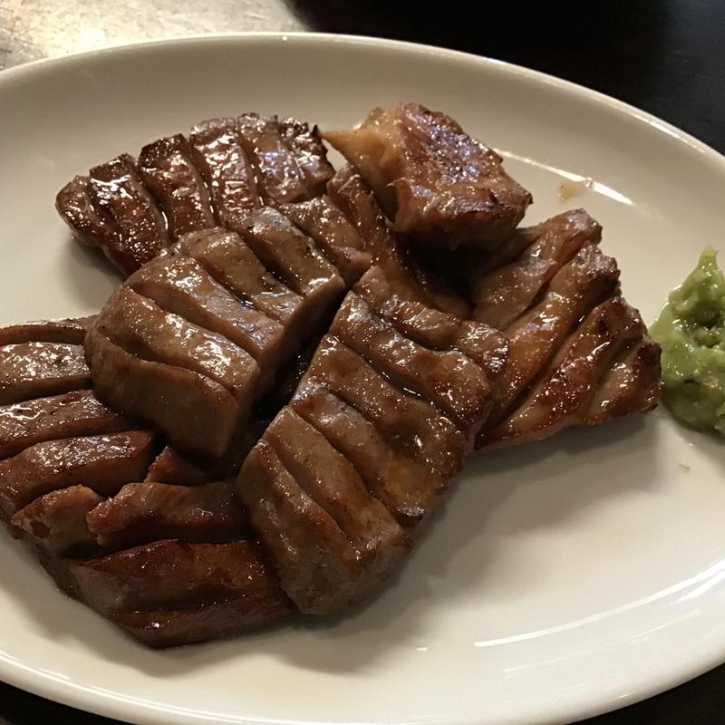 牛タン定食(牛タン焼専門店 司 虎横店)