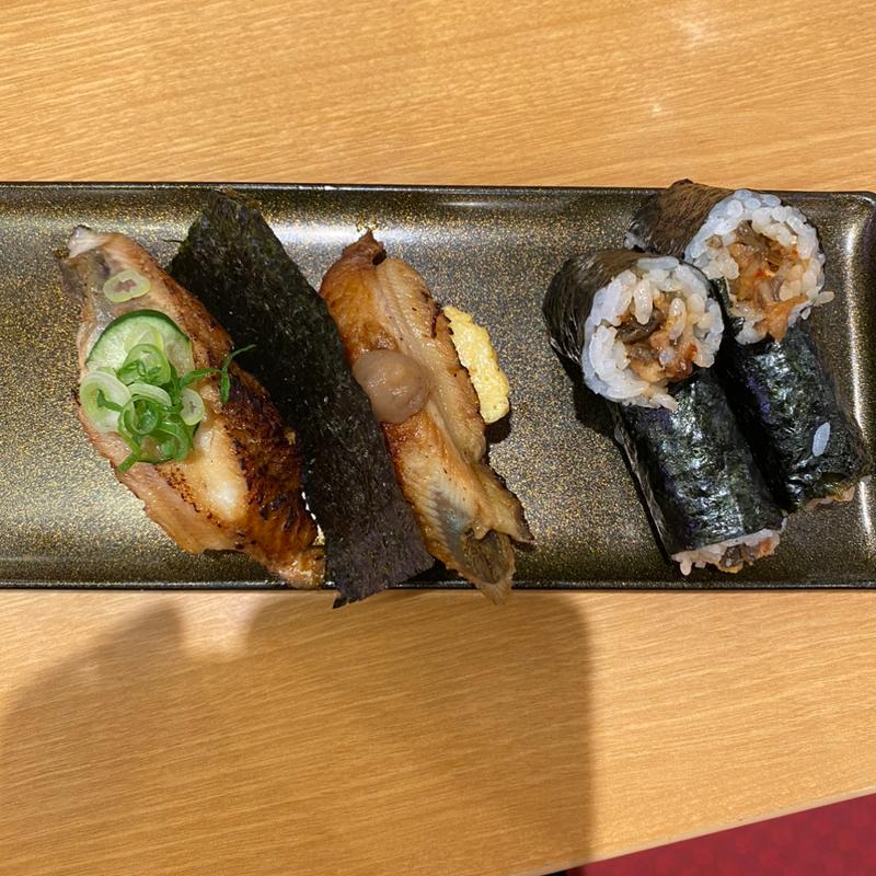 創作うなぎずし食べ比べ(スシロー 初芝店)