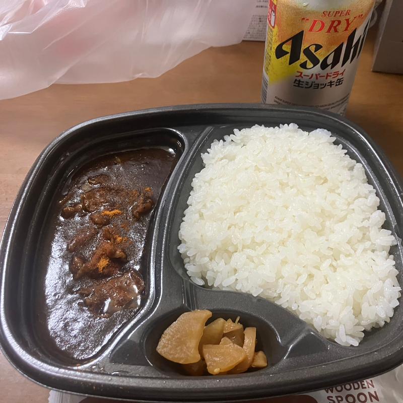 牛肉黒カレー(ほっともっと 日立日高店 （HottoMotto）)