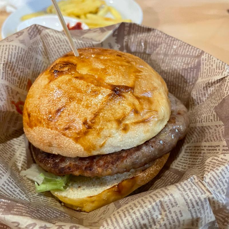 ぽっちバーガー&ポテトフライ(J.J.ぽっち 十条店)