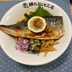 焼き鯖まぜそば