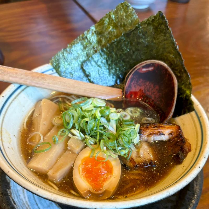 魚介醤油らーめん(華火)