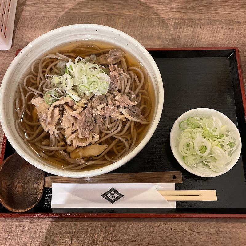 肉そば　温(肉そば 扇屋)
