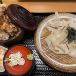 舞茸ミニ天丼セット