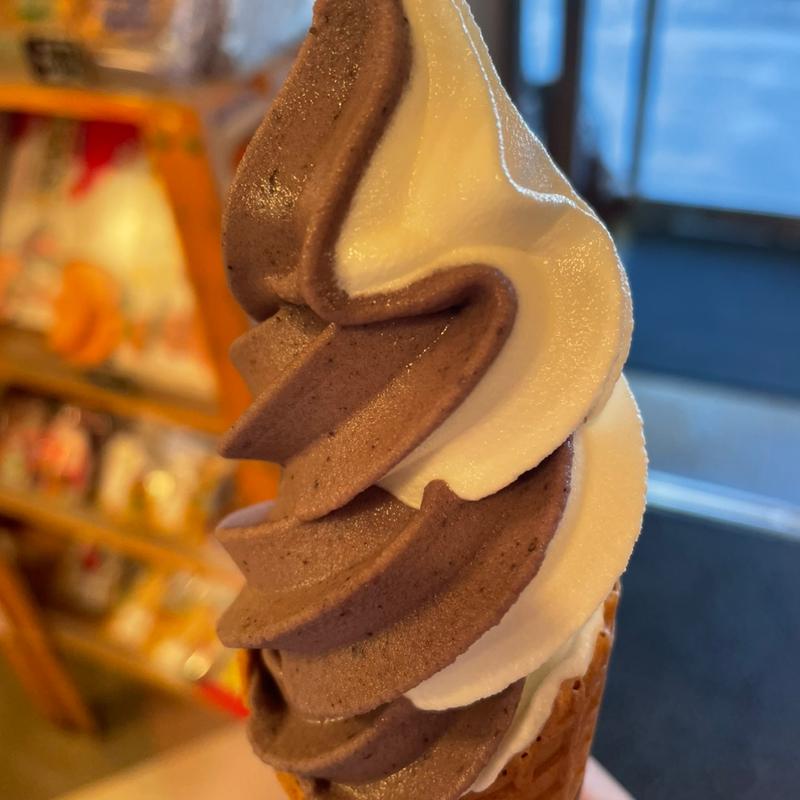 ブルーベリーソフト(道の駅 風和里しばやま （ふわりしばやま）)