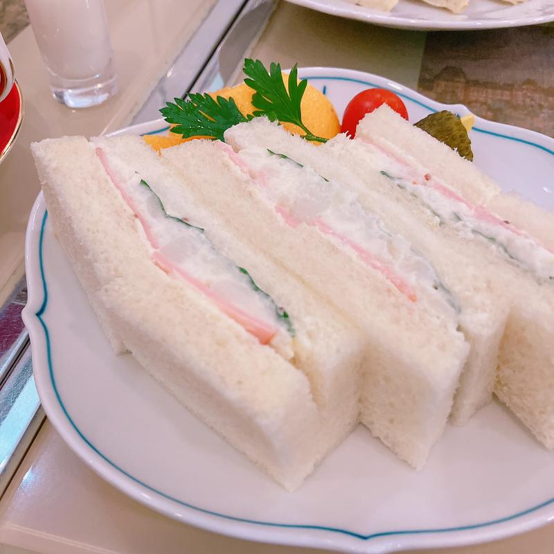 ハーフサンドイッチセット(珈琲貴族 池袋店)