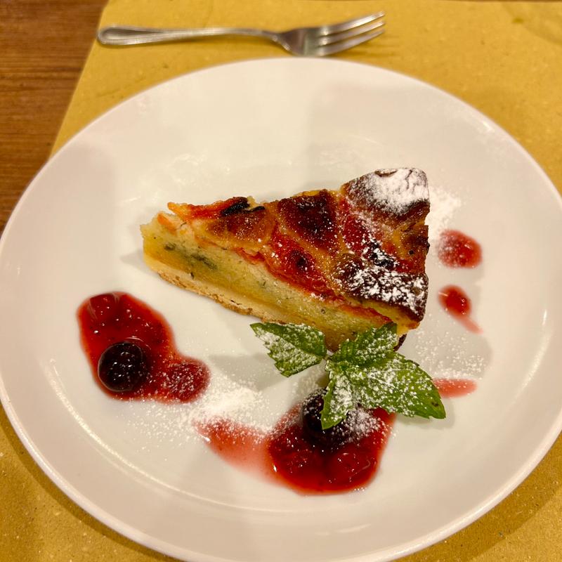 グレープフルーツとミントのタルト(Casa della Pizza)