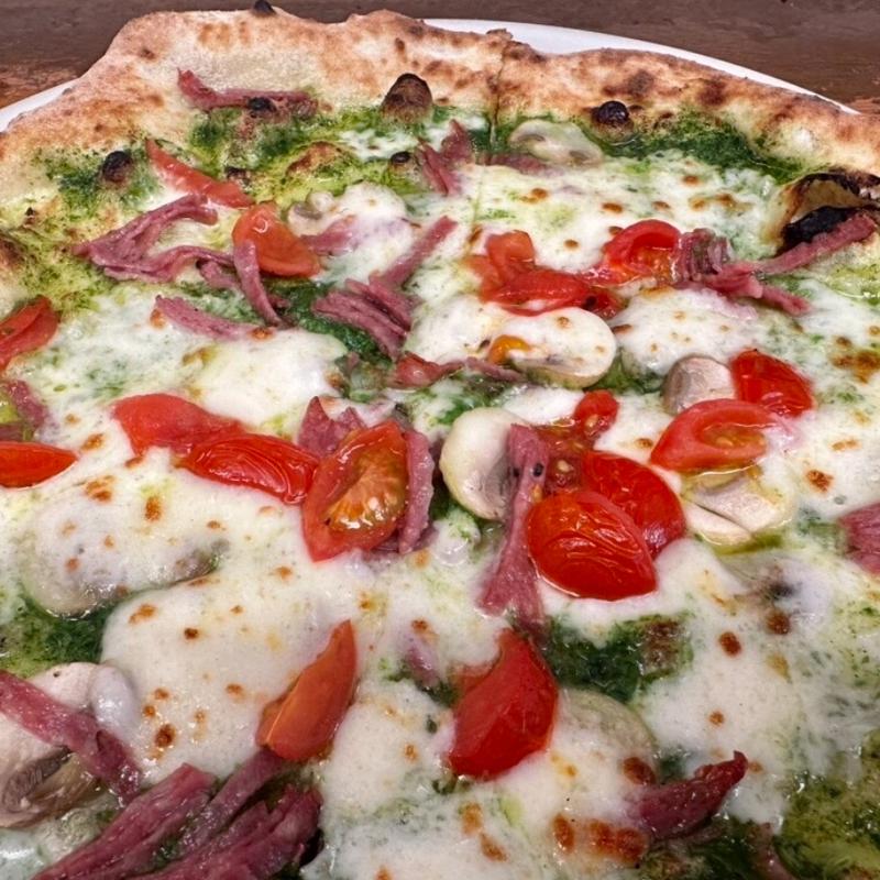 ジュノベーゼ◦サラーメ(ピッツェリア アミーチ（AMICI）)