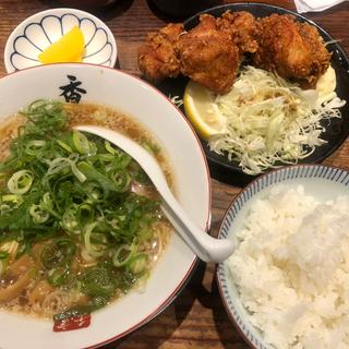 ラーメン小盛りBセット(元祖熟成細麺　香来 壬生本店 )