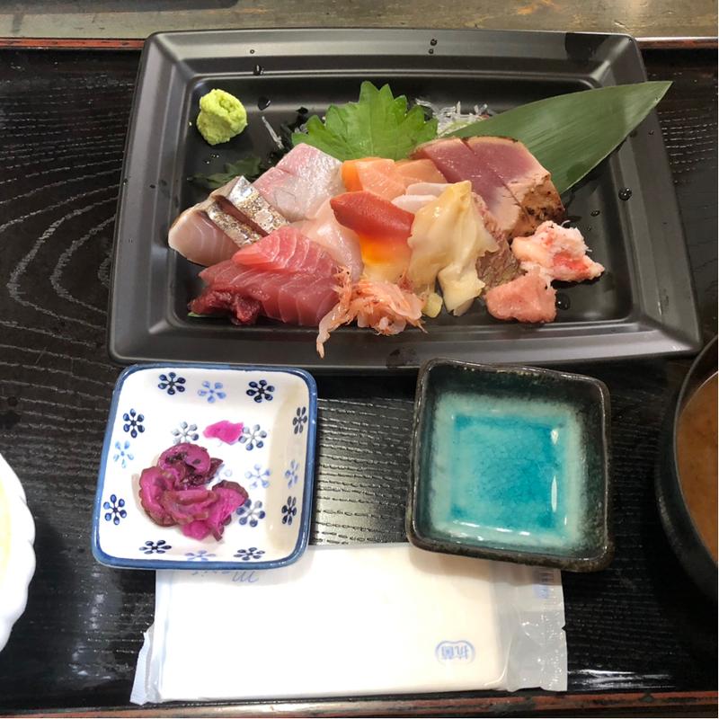 お刺身定食竹12種(平の食堂 （ひらのしょくどう）)