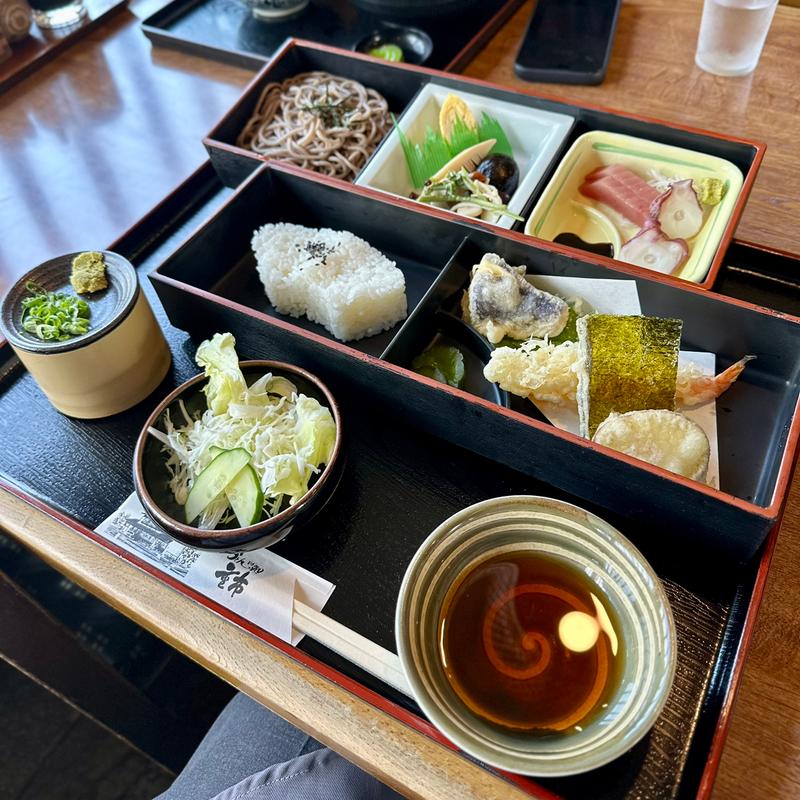 天ざる弁当(重市)