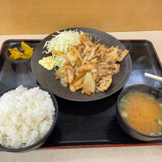 生姜焼き定食(YASMOCCA 野呂PA (下り))