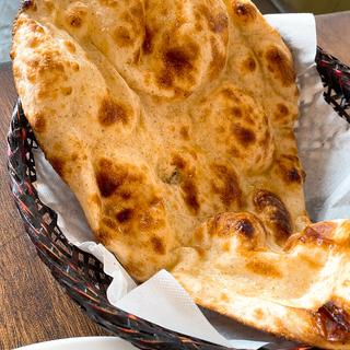 ほうれんそうマトンカレーセット　ナン