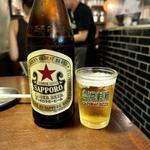 サッポロ赤星ラガー(大衆酒場 チャン栓チャン)