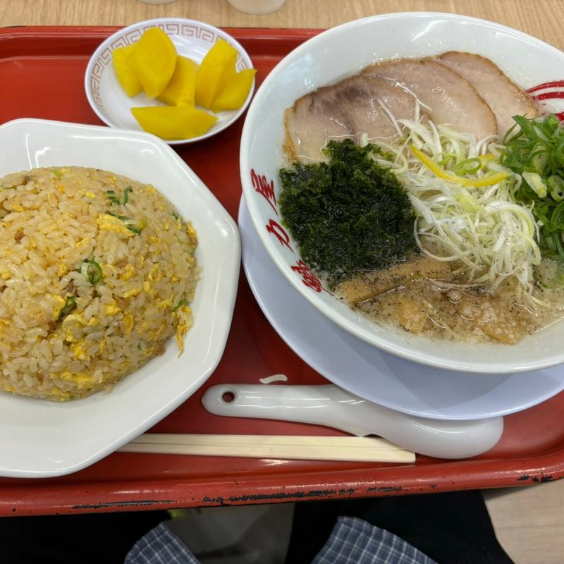あご煮干し塩ラーメン(ラーメン魁力屋 イオンモール岡崎店)