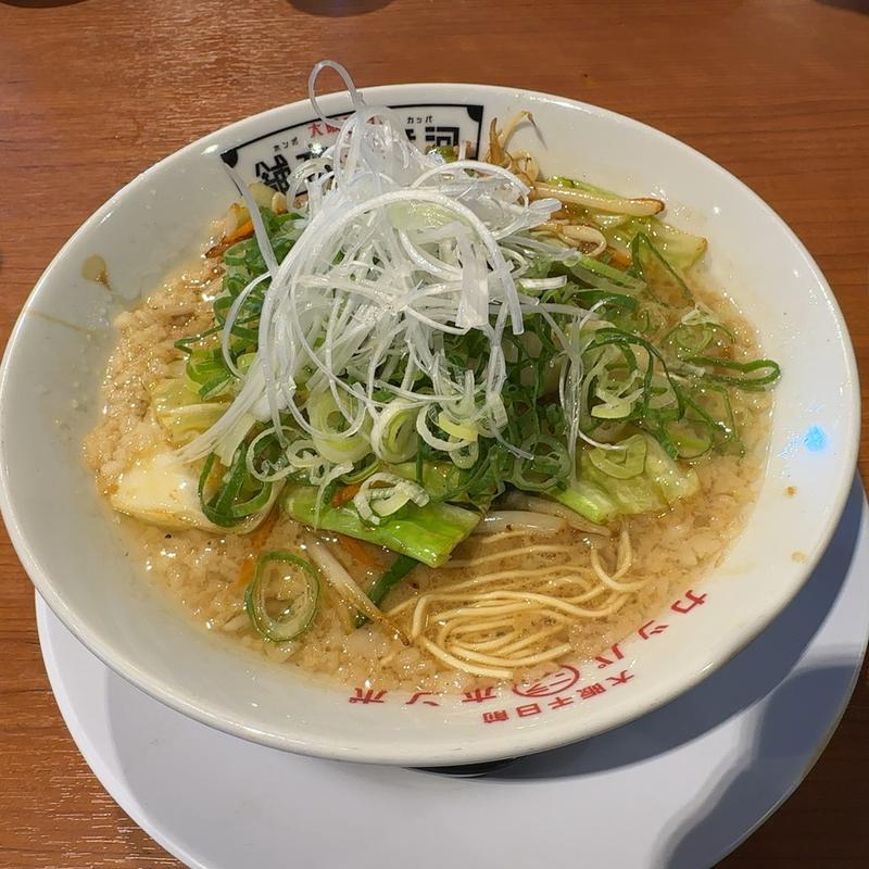 野菜ラーメン(河童ラーメン本舗 箕面店)