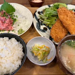 アジフライ(定越食堂)