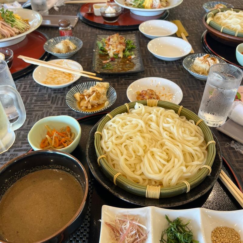 冷やしごま汁うどん大盛(東武藤が丘カントリー倶楽部レストラン )