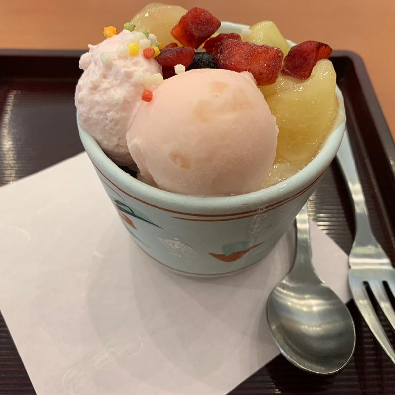 ふわとろ白桃ドルチェ(和食さと 向日店 )