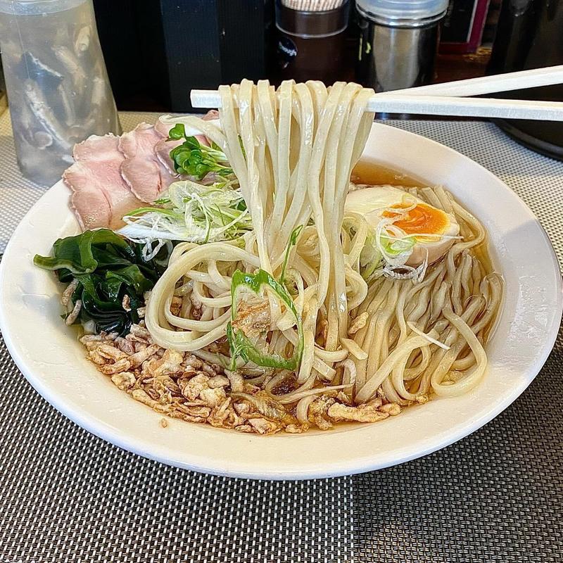 冷やしそば(和風とんこつ かしや)