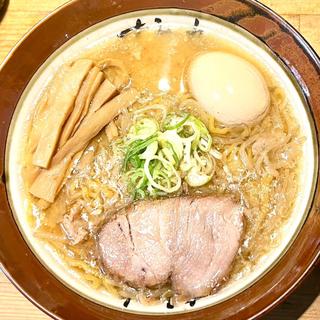 味噌ラーメン 半熟ゆでたまご(すみれ 横浜店)