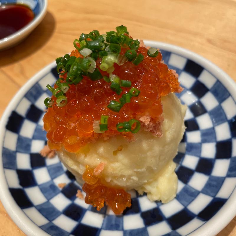 寿司屋のポテサラ(すし酒場 さしす KITTE博多店)