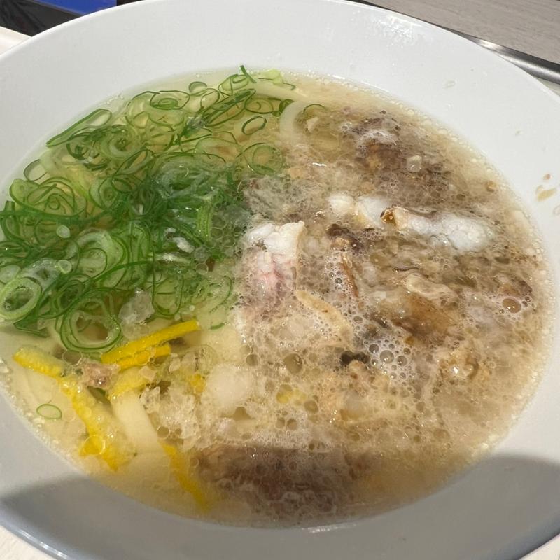 かすうどん(魚べい 西明石店)