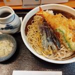 冷やし天ぷらそば