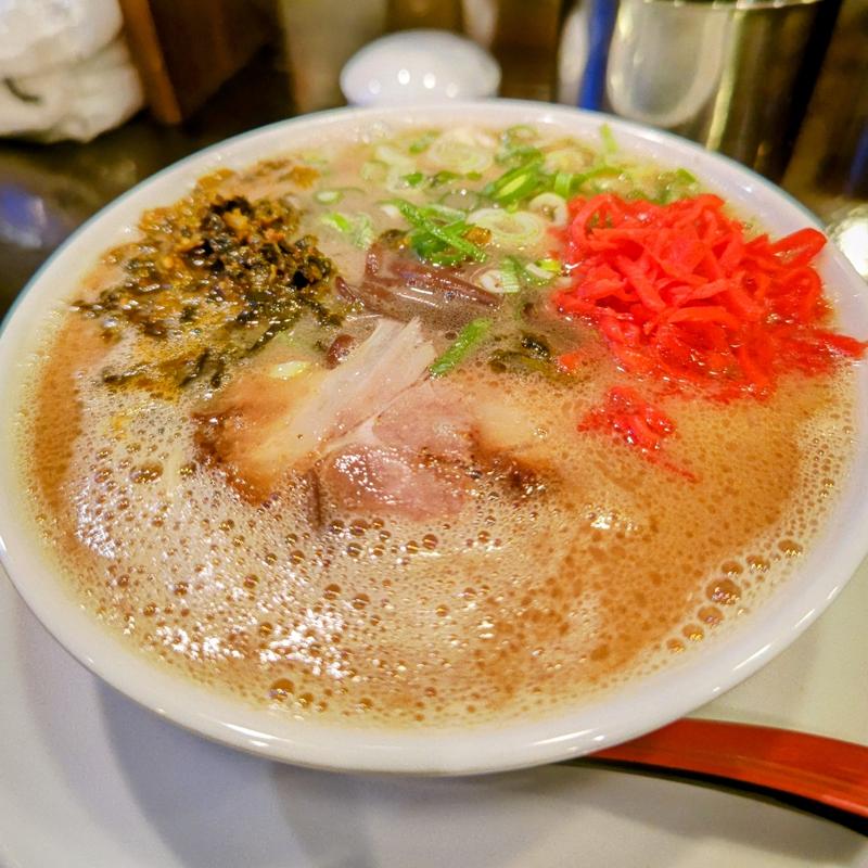 辛子高菜ラーメン(のげら～ )