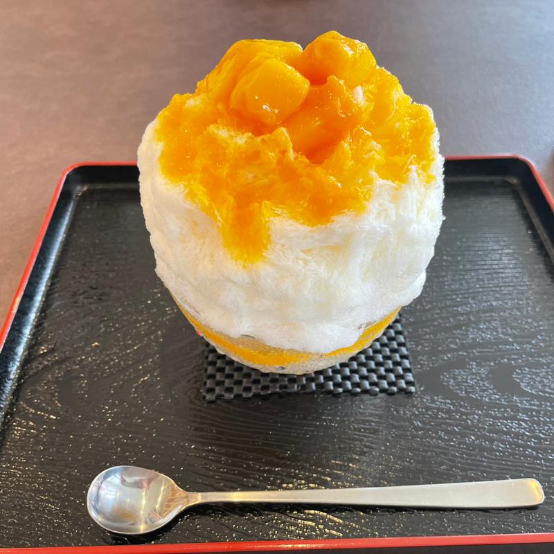 マンゴー氷（中）(えびすそば クロステラス盛岡店)