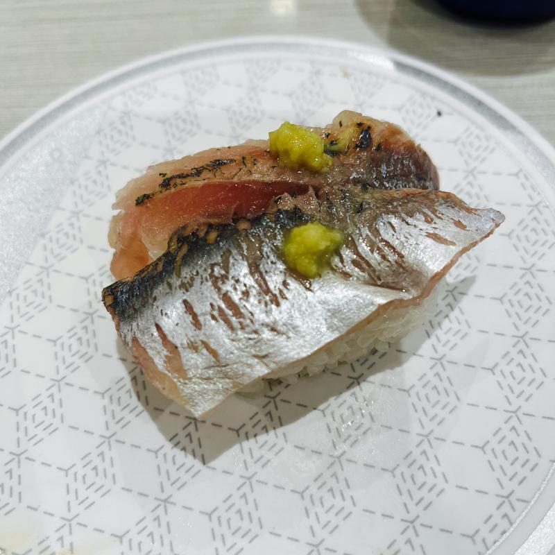 あじ(はま寿司 新潟新津店)