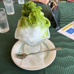 かき氷(抹茶)(成田フェアフィールドゴルフクラブレストラン )