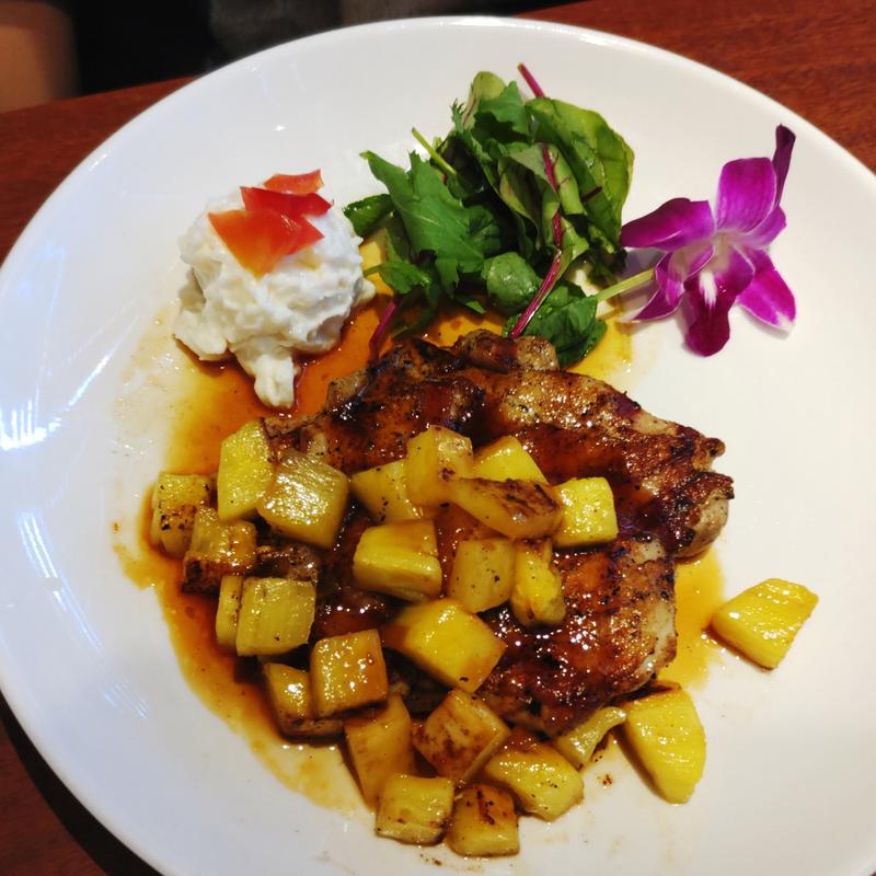 ハワイアングリルチキン パイナップル照り焼きソース(ラ・オハナ 東川口店)