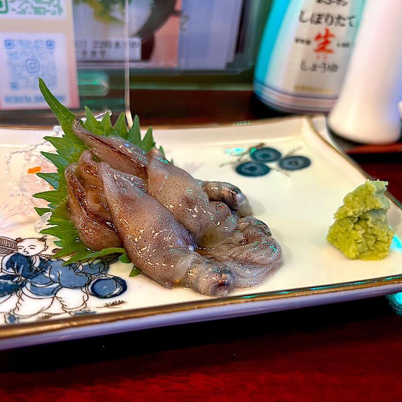 ホタルイカ刺(津軽三味線 ねぶた魂)