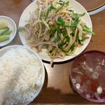 青椒肉絲定食