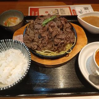 基本セット（バタービーフ・酢の物・ご飯）