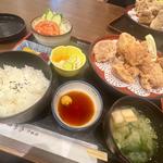 からあげ定食(お食事処やまむら)