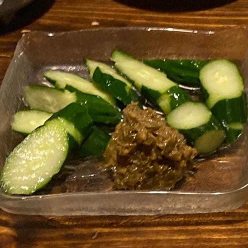 南蛮味噌　きゅうり(味処●酒処 とらや)