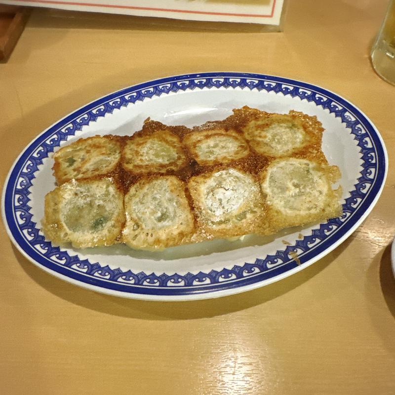 餃子(揚子江ラーメン 林記 お初天神店)