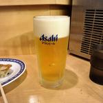 生ビール(揚子江ラーメン 林記 お初天神店)