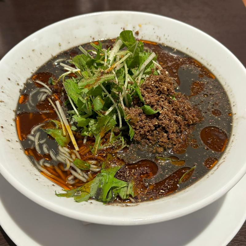 冷やし担担麺（黒胡麻）(四川担担麺 阿吽 湯島 （シセンタンタンメン アウン ユシマ）)