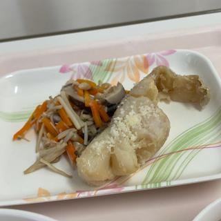 たらのチーズ風味焼(九州大学病院職員食堂)