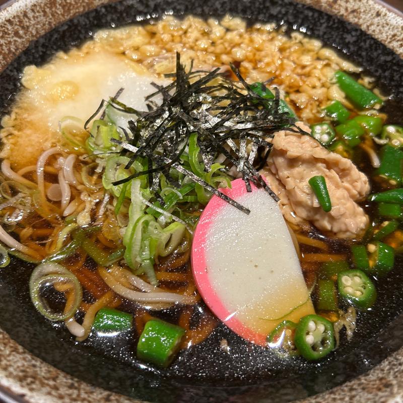 スタミナそば(蕎麦切り くろ)