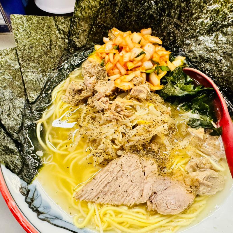 ラーメン＋もやし＋海苔＋辛タマ(ラーメンショップ 122号騎西店)