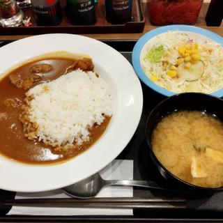 チキンカレーランチセット 並盛(松屋 亀有南口店 )