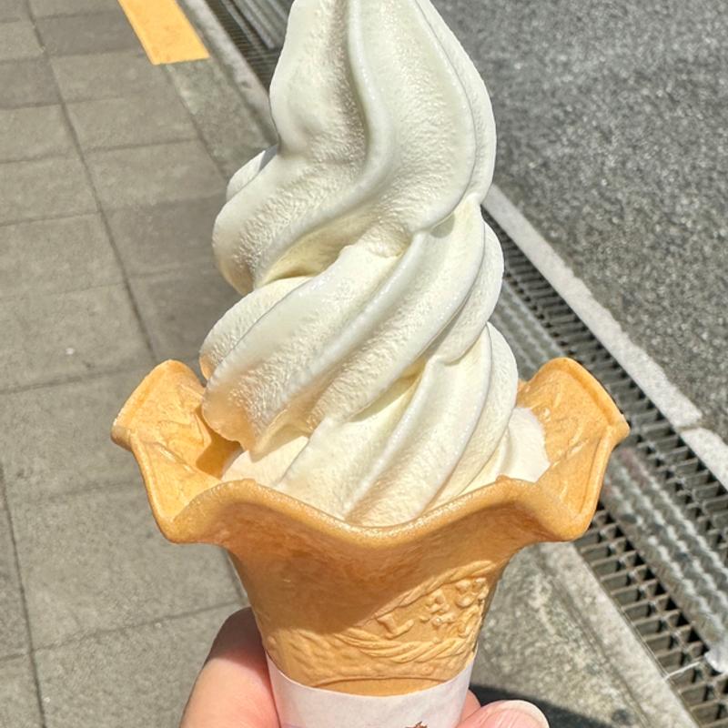 生乳ソフト(蓮田SA (下り))