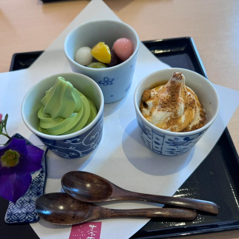 そばちょこ3種(茶蔵 山形店)